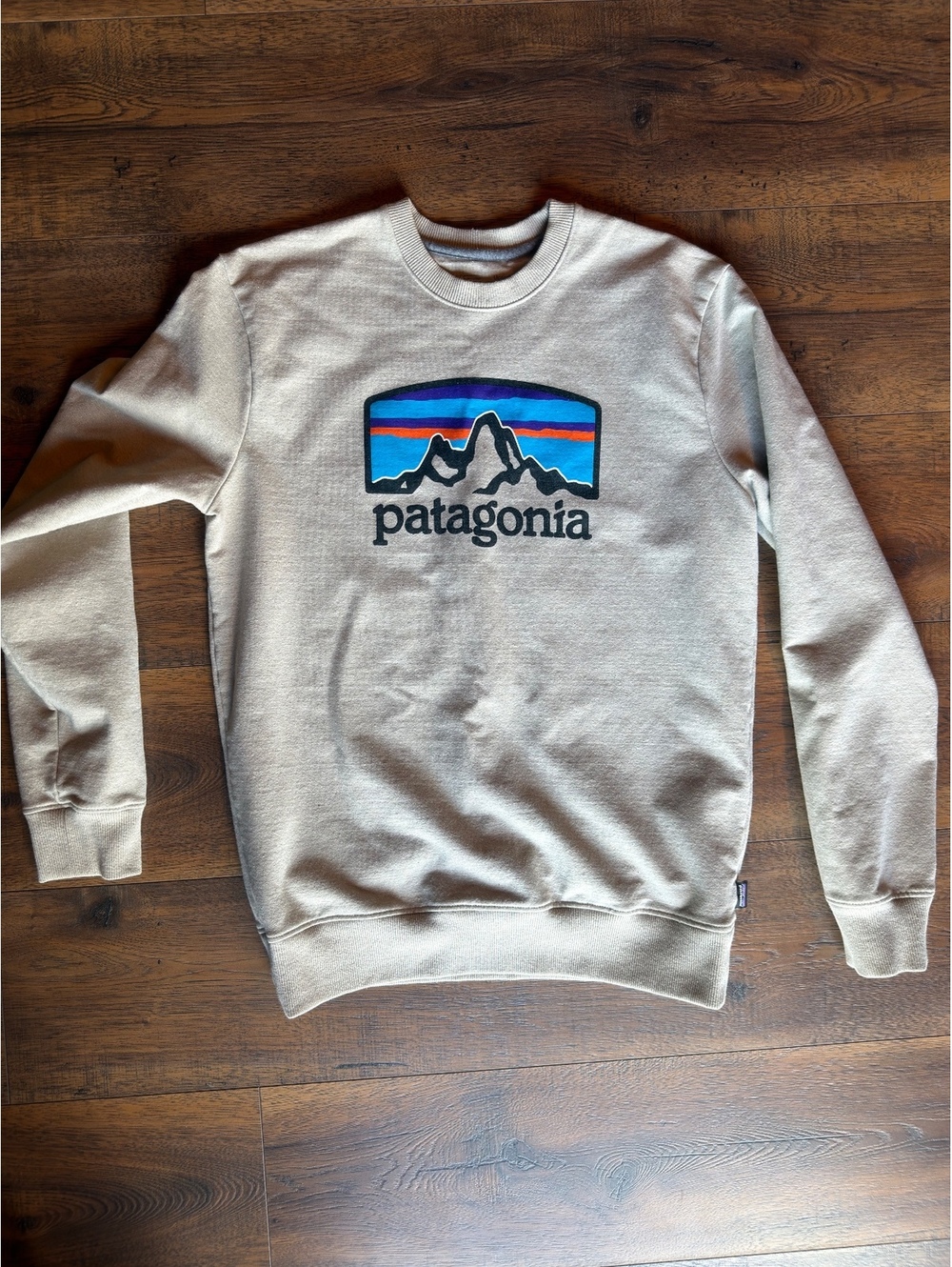 Patagonia Beige Crewneck Sweatshirt Size Mens S